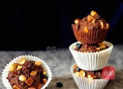 巧克力果仁小蛋糕的做法图解12