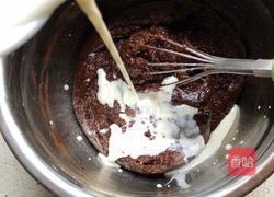 巧克力果仁小蛋糕的做法图解7