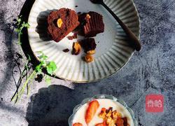 巧克力果仁小蛋糕的做法图解13