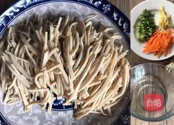 杏仁拌豆腐皮的做法图解2