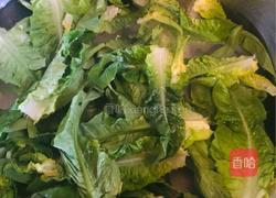 清炒油麦菜的做法图解2