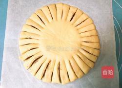 花式豆沙面包—向日葵的做法图解16