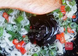 海鲜菇肉丝炒粉的做法图解8