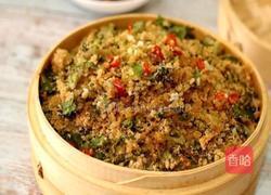 米粉蒸茼蒿的做法图解12