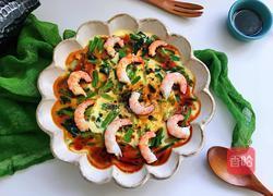 菠菜虾仁蒸蛋的做法图解10