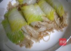 香辣娃娃菜金针菇的做法图解4