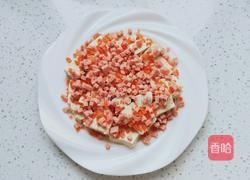 午餐肉蒸豆腐的做法图解4