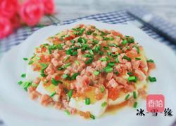 午餐肉蒸豆腐的做法图解8