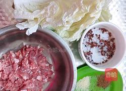 白菜猪肉卷的做法图解2