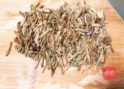 干豆角蒸腊肉的做法图解3