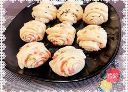  香肠丁花卷的做法图解15