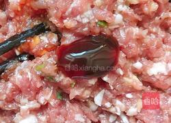 香菇酿肉的做法图解4
