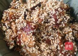 荷叶糯米蒸排骨的做法图解7