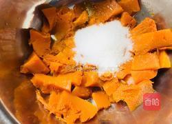 ＃蒸菜＃健康无油蒸南瓜饼的做法图解4