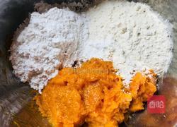 ＃蒸菜＃健康无油蒸南瓜饼的做法图解5