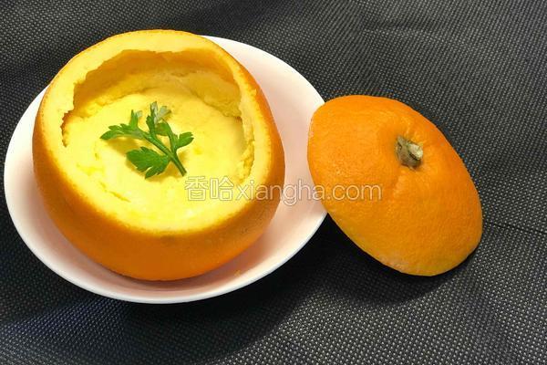 （蒸菜）香橙蒸蛋