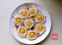 金针菇酿鹌鹑蛋的做法图解4