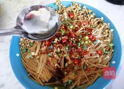 ＃蒸菜＃油泼金针菇的做法图解11