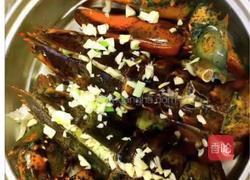 清蒸蒜蓉龙虾的做法图解4