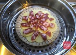 腊肠蒸土豆的做法图解7