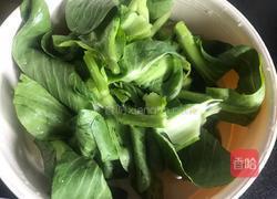 虾米油菜薹的做法图解2