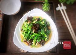 虾米油菜薹的做法图解12