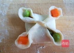 花开四季 蔬菜虾仁蒸饺的做法图解11