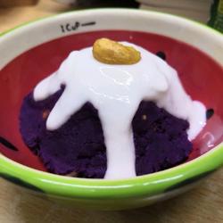 ＃蒸菜＃酸奶紫薯泥的做法[图]