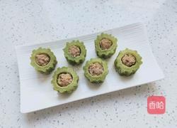 苦瓜酿肉的做法图解5