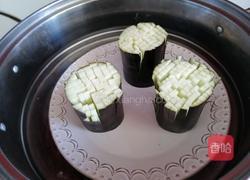 ＃蒸菜＃菊花茄子的做法图解5