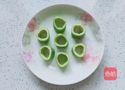 丝瓜酿肉的做法图解3