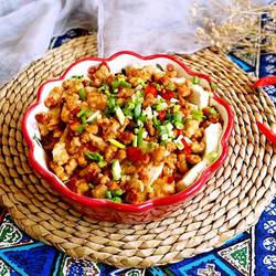 风味肉末蒸豆腐的做法[图]