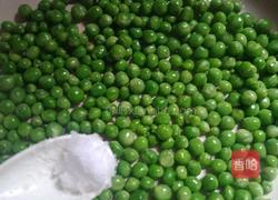 ＃蒸菜＃蒸豌豆的做法图解4