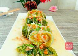 白菜猪肉卷的做法图解7