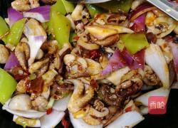 炒八爪鱼的做法图解5