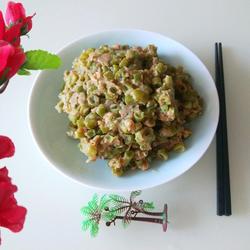 五香四季豆蒸疙瘩的做法[图]