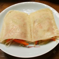 胡萝卜土豆丝口袋饼的做法[图]