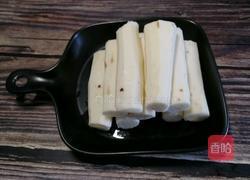 ＃蒸菜＃牛奶蒸山药的做法图解3