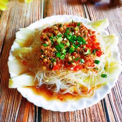 蒜蓉粉丝娃娃菜的做法[图]