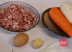 蒸肉丸的做法图解1