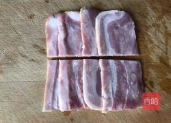 培根蒸豆腐的做法图解3