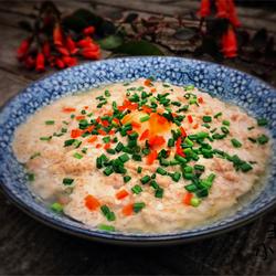 咸蛋黄蒸肉饼的做法[图]