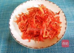 粉蒸胡萝卜丝的做法图解4