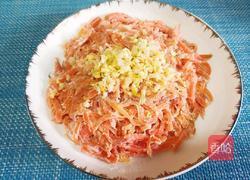 粉蒸胡萝卜丝的做法图解8
