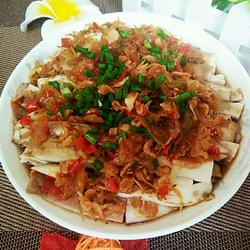 冬菜虾皮蒸茄子的做法[图]