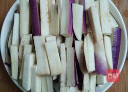 冬菜虾皮蒸茄子的做法图解2