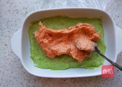 双色山药虾仁糕的做法图解7