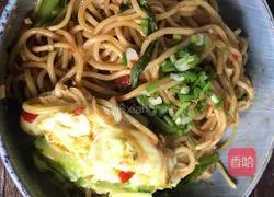 Illustration of how to make steamed noodles 8