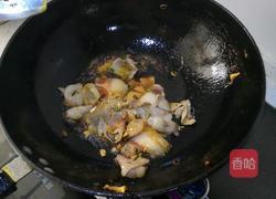 五花肉炒菜花的做法图解6