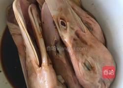 椒盐鸭头的做法图解4